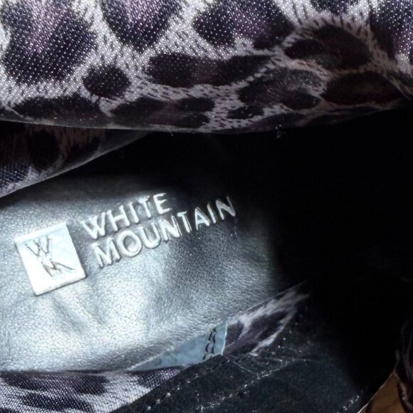 White Mountain Black Heeled Knee-High Boots – Never Worn - Picture 10 of 16